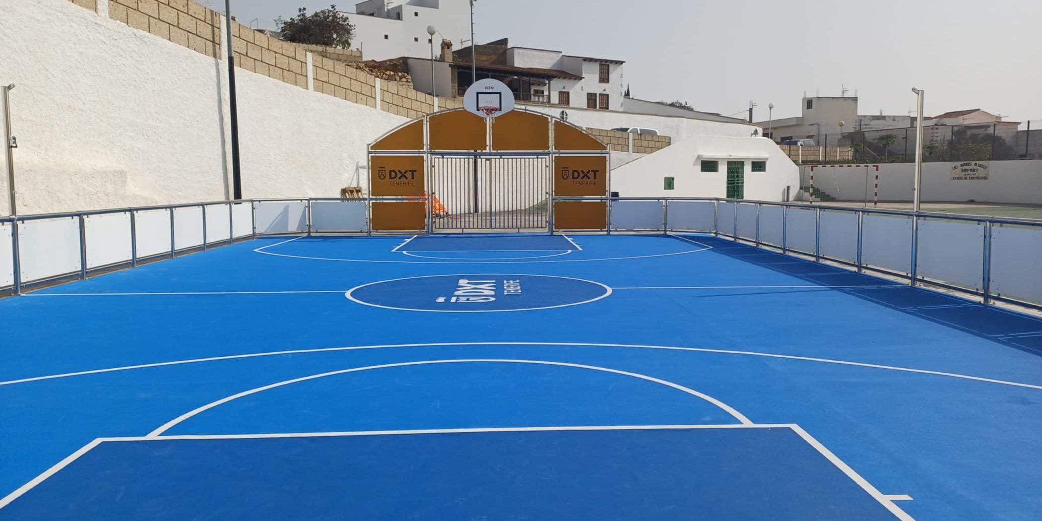 Pista multideporte en Arico