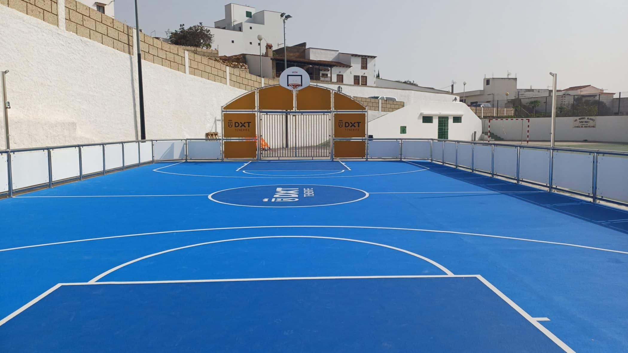 Pista multideporte en Arico