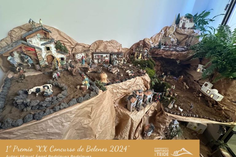 Primer premio del concurso de belenes Santiago del Teide