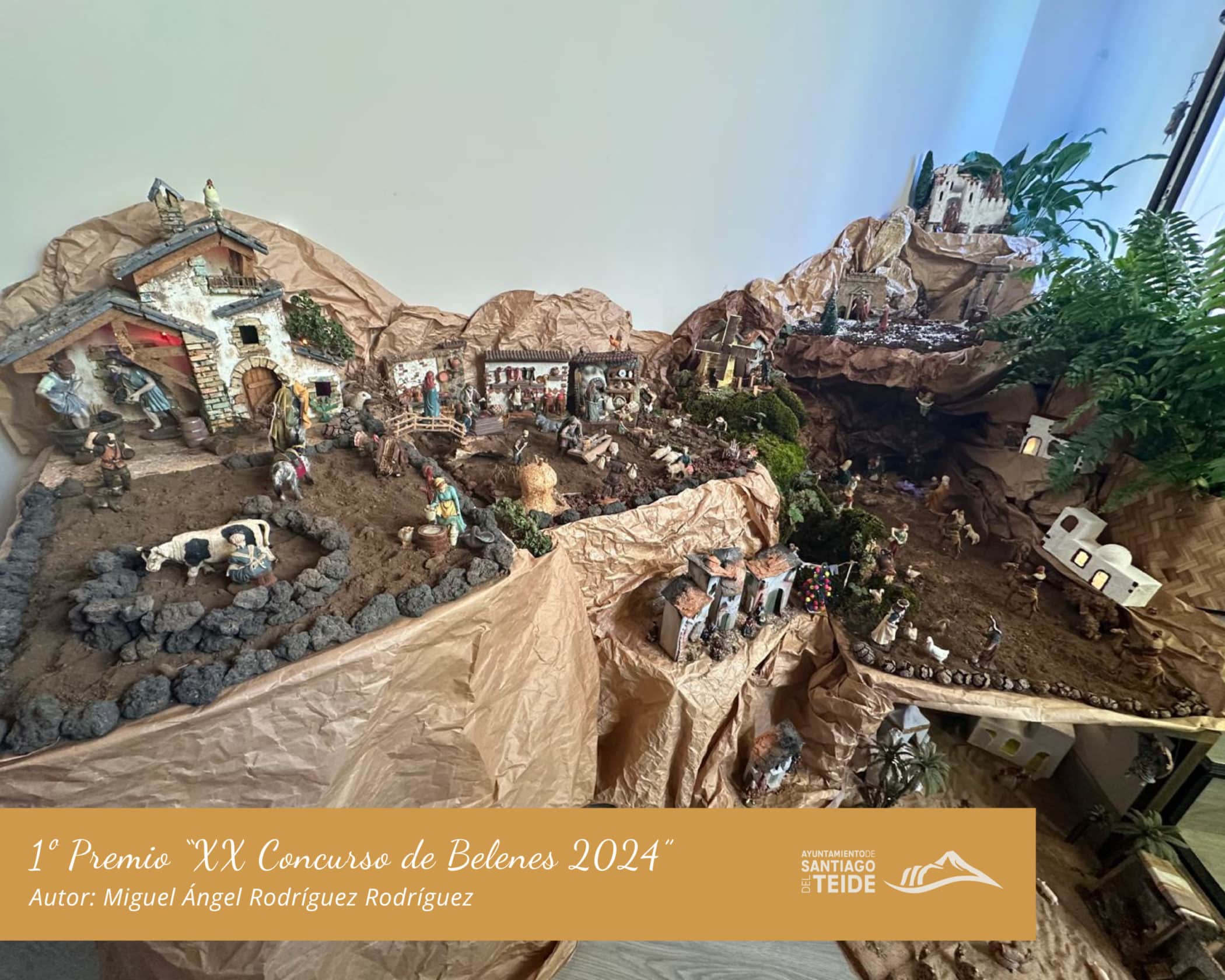 Primer premio del concurso de belenes Santiago del Teide