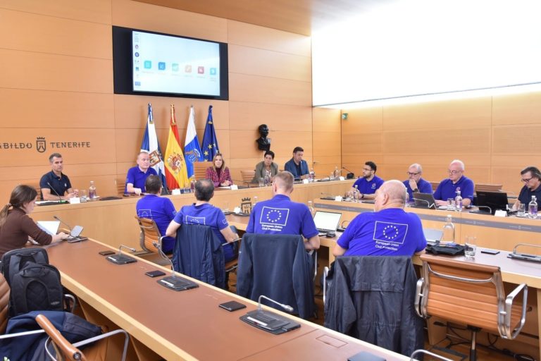 Reunión UE-Simulacro Garachico