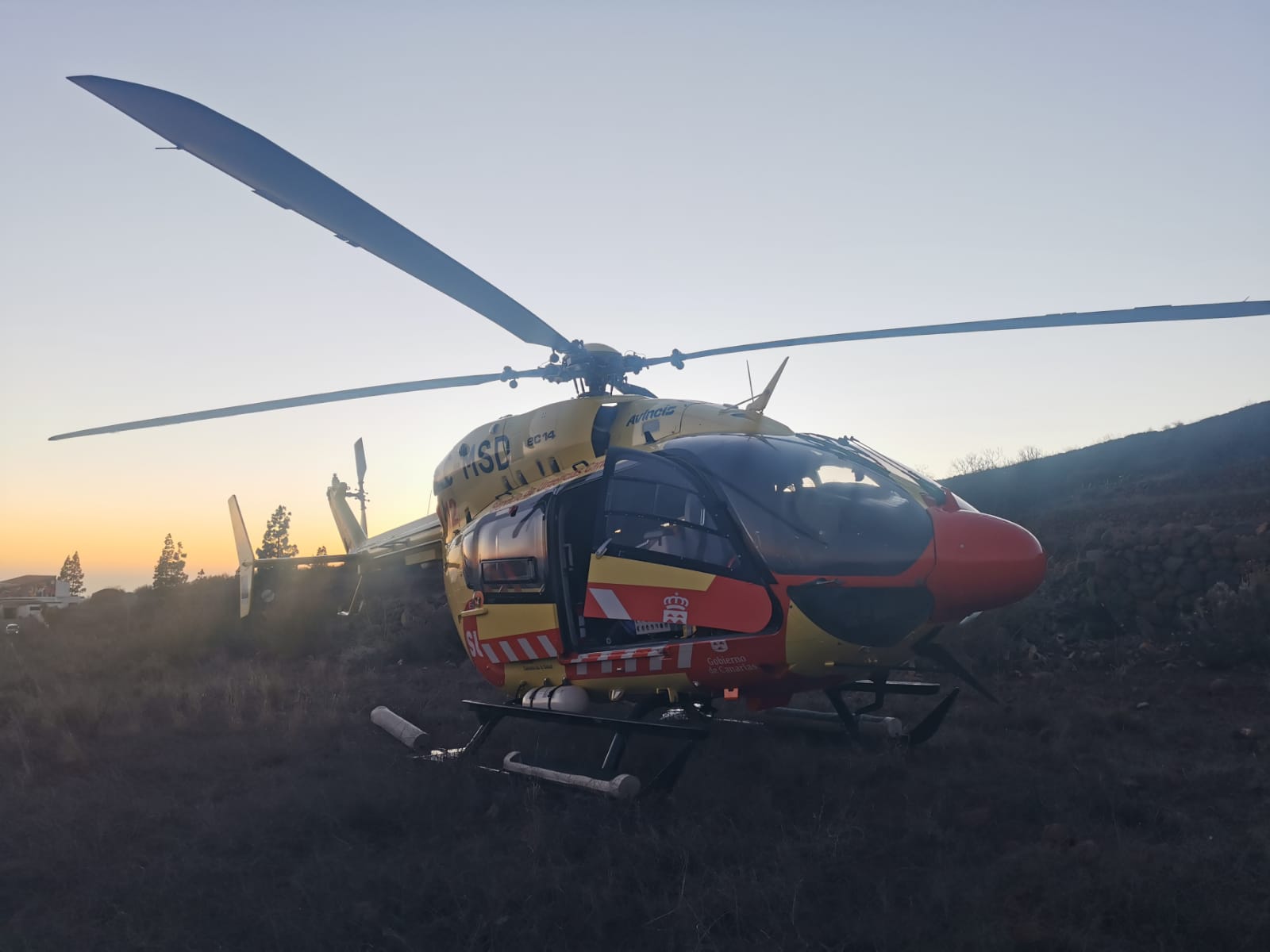 VARIOS RESCATADOS TRAS EL VUELCO DE UN QUAD EN VILAFLOR 9-1-24