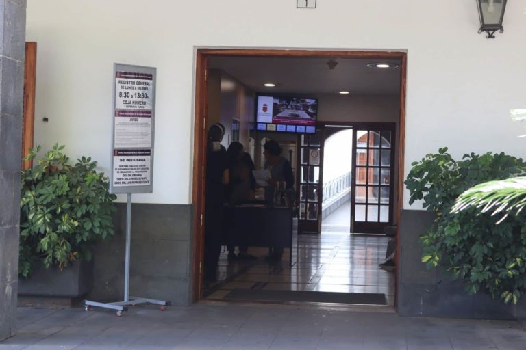 entrada AYTO de TACORONTE