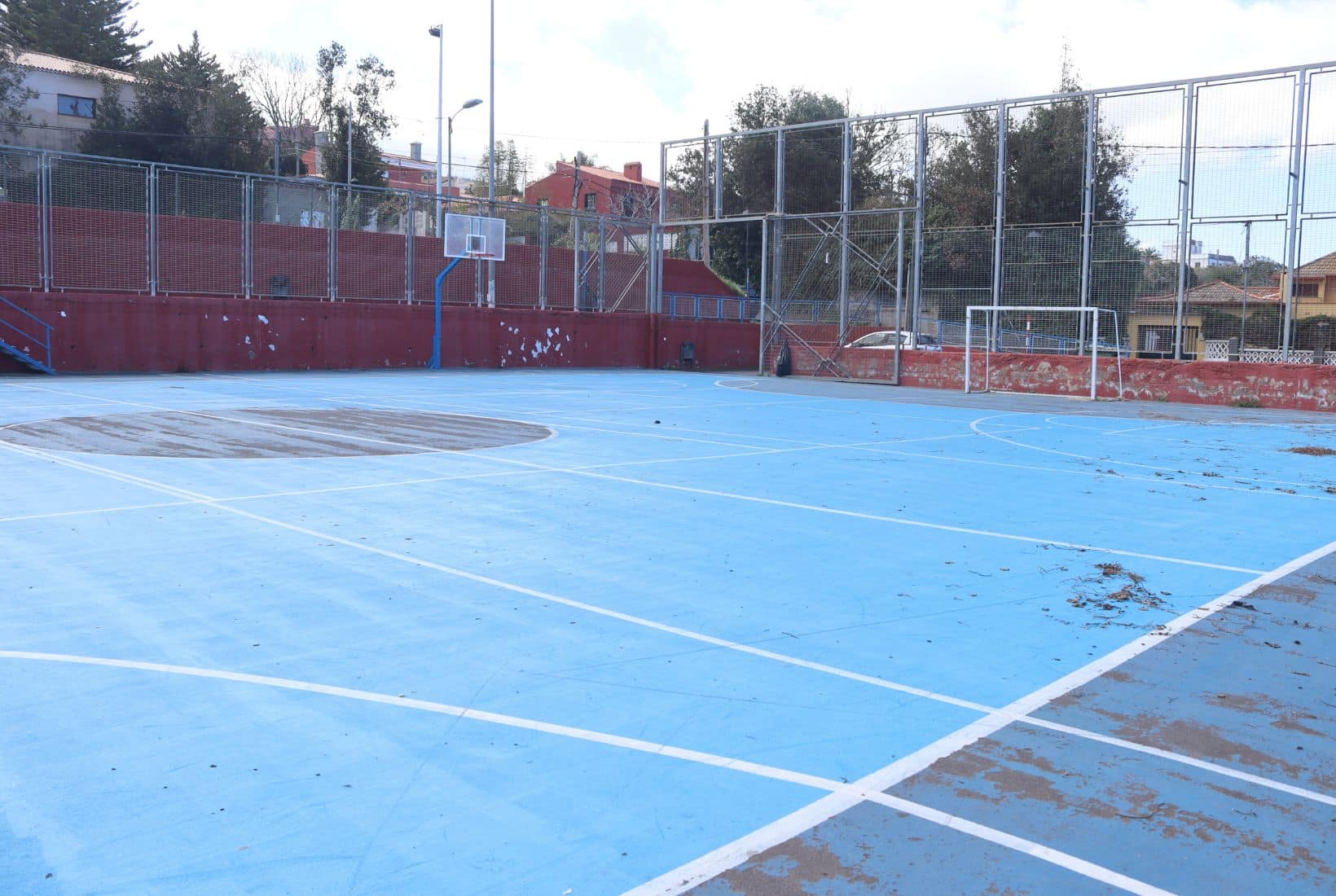 02_ Cancha deportiva junto al Pabellón de Deportes de la calle Pérez Reyes de Tacoronte