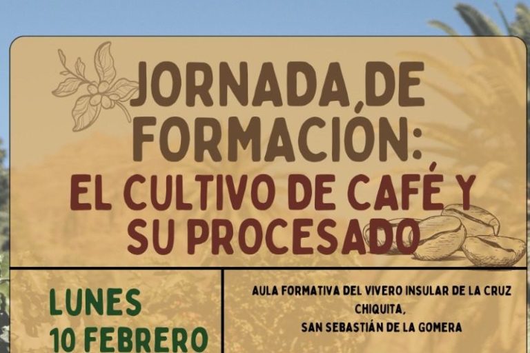 040225 Cartel Jornada de formación del cultivo del café y su procesado