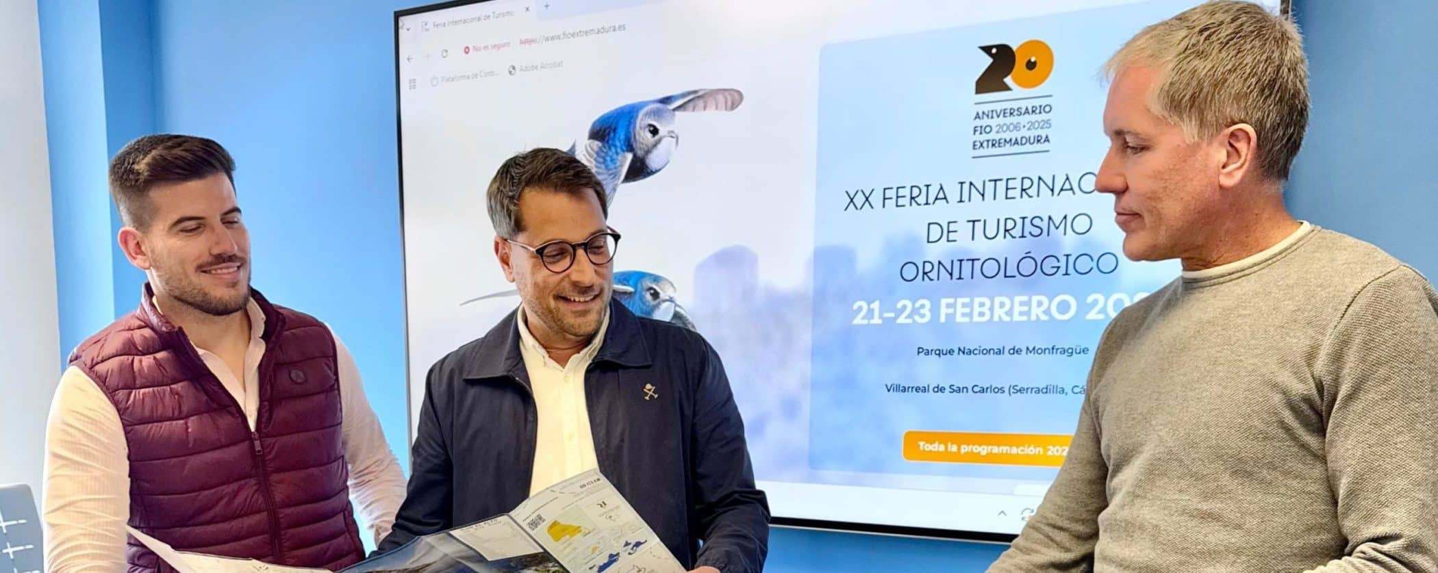 190225 Previa Los Realejos Birding Feria Internacional Turismo Ornitol�gico Extremadura FIO 2025