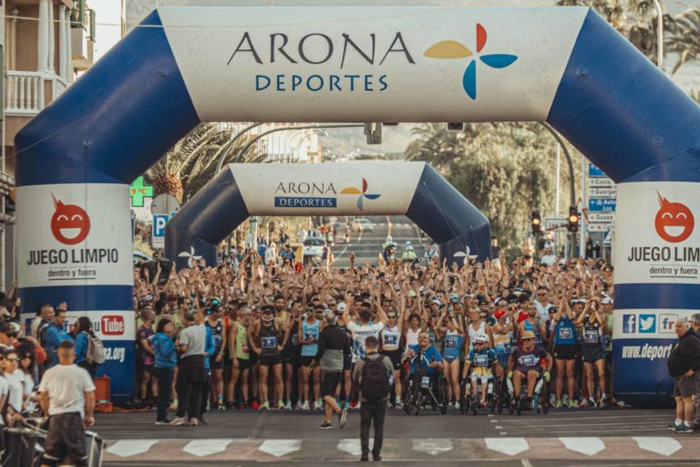 Arona. Medio Maratón de Las Galletas
