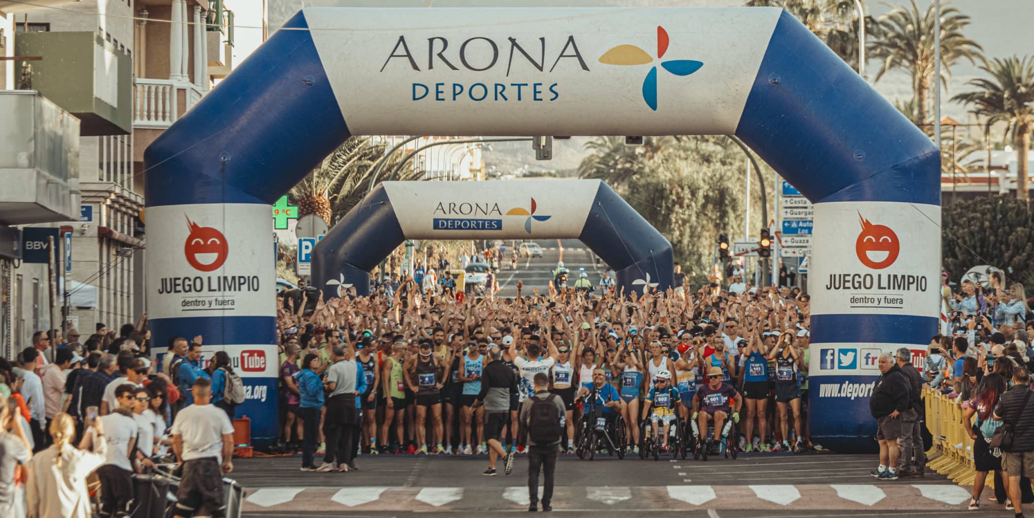 Arona. Medio Maratón de Las Galletas
