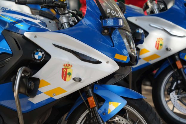 Arona. Policía Local Motos