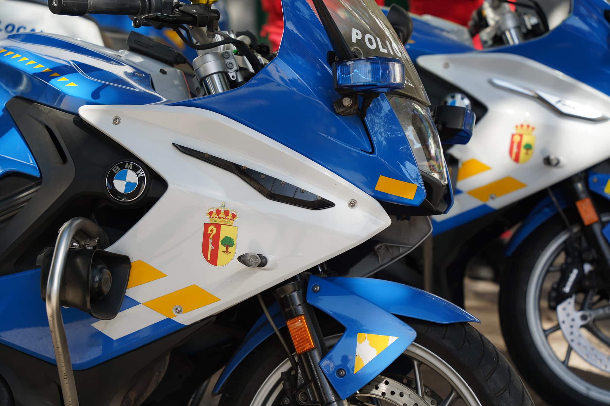 Arona. Policía Local Motos