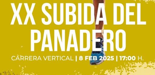 Cartel de la prueba