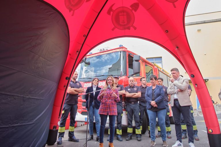 Consorcio de Bomberos de Tenerife-Retén provisional de Guía de Isora y nuevos vehículos (2)