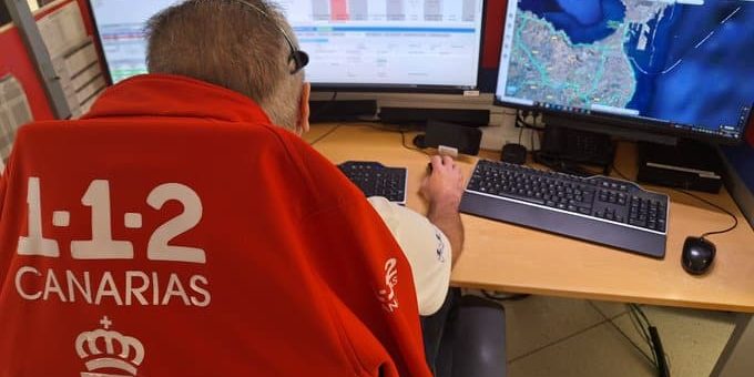 DOS HERIDOS TRAS EL VUELCO DE UN VEHÍCULO EN LA GC-1 TELDE 3-2-25