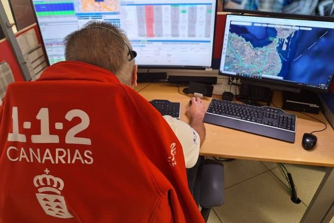 DOS HERIDOS TRAS EL VUELCO DE UN VEHÍCULO EN LA GC-1 TELDE 3-2-25