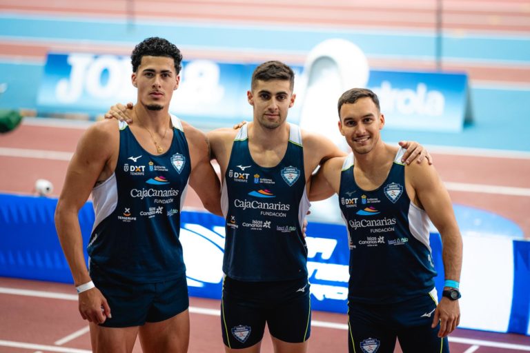 Diego Darias, Pablo Gamez y Juan Manuel Hernández