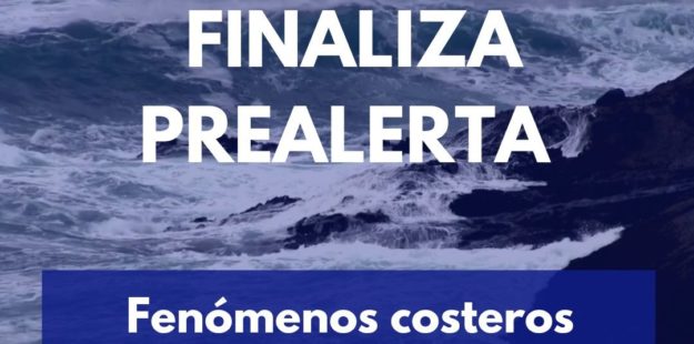 FINALIZA PREALERTA POR FENÓMENOS COSTEROS EN CANARIAS 1-2-25