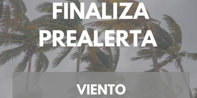 FINALIZA PREALERTA POR VIENTO EN CANARIAS 1-2-25