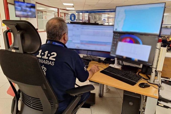 HOMBRE FALLECIDO AL SALIRSE DE LA VÍA EL VEHÍCULO QUE CONDUCÍA-VECINDARIO 19-2-25