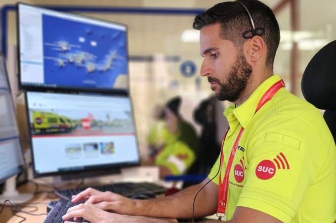 HOMBRE HERIDO TRAS SUFRIR UN ATROPELLO EN GÜÍMAR 22-2-25