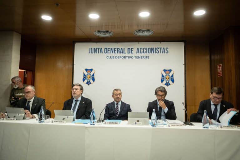 Junta del CD Tenerife