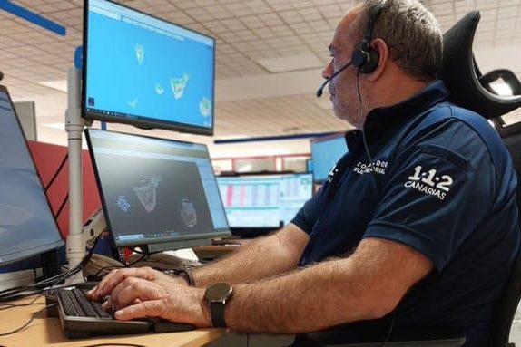 MOTORISTA HERIDA TRAS COLISIONAR CON UNA FURGONETA-GÜÍMAR 6-2-25
