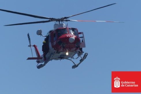 PARAPENTISTA HERIDA AL CAER CERCA DE UNA PRESA EN HARÍA-LANZAROTE 22-2-25