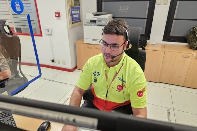 PARAPENTISTA HERIDO AL SUFRIR UN ACCIDENTE EN TÍAS-LANZAROTE 8-2-25