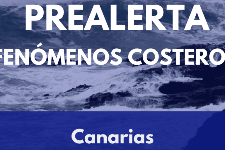 PREALERTA POR FENÓMENOS COSTEROS EN CANARIAS 21-2-25