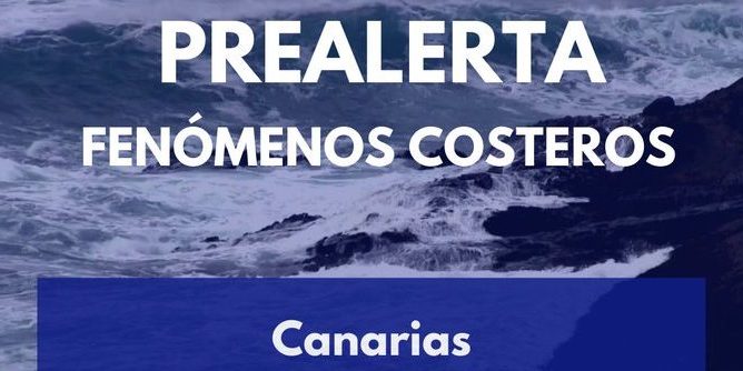 PREALERTA POR FENÓMENOS COSTEROS EN CANARIAS 27-2-25