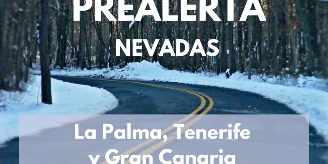 PREALERTA POR NEVADAS EN CANARIAS 28-2-25
