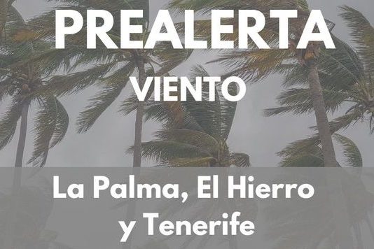 PREALERTA POR VIENTO EN CANARIAS 17-2-25