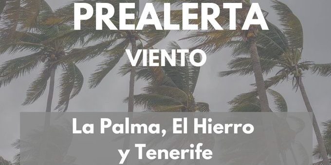 PREALERTA POR VIENTO EN CANARIAS 17-2-25