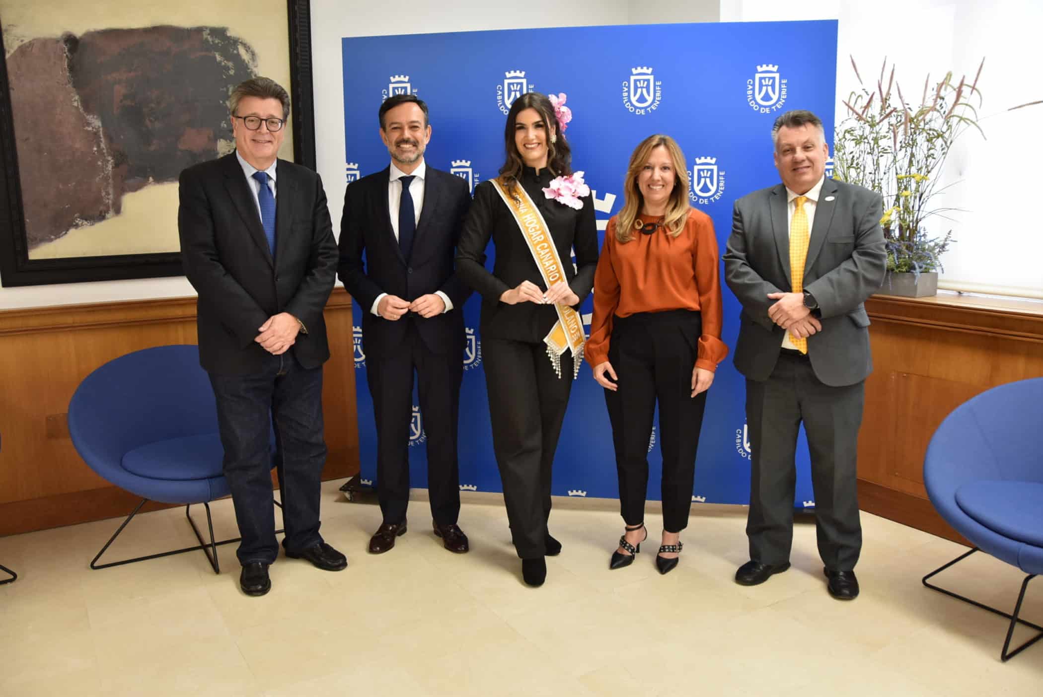 Recepción a la Reina del Hogar Canario Venezolano
