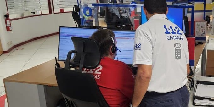 SENDERISTA HERIDO TRAS SUFRIR UNA CAÍDA EN TÍAS-LANZAROTE 26-2-25