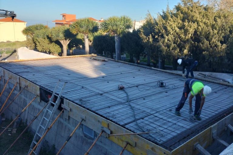 060325 trabajos de reparación y mejora del depósito contraincendios de Chipude, Vallehermoso, La Gomera