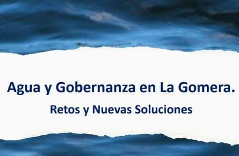 190325 Cartel de la jornada Agua y Gobernanza en La Gomera, retos y nuevas soluciones