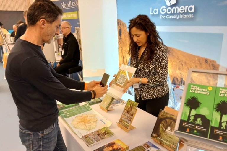 210325 Stand de La Gomera en la feria 60 Plus Uppsala