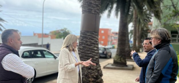 280325 Embellecimiento y mejoras zona comercial abierta Icod el Alto alcorques