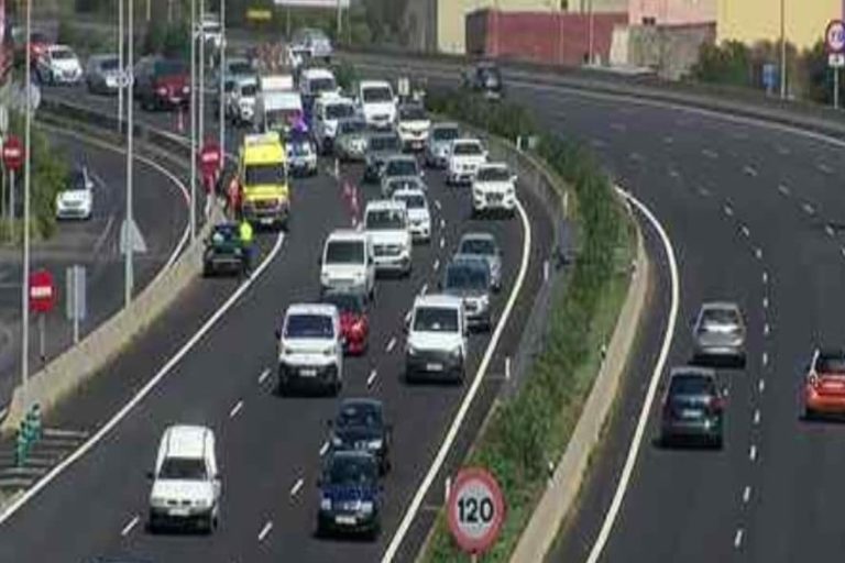 ACCIDENTE EN LA TF-5 8-3-25