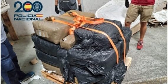 Suc.- Incautados 800 kilos de hachís y detenidos diez miembros de una banda dedicada al tráfico de drogas en Canarias