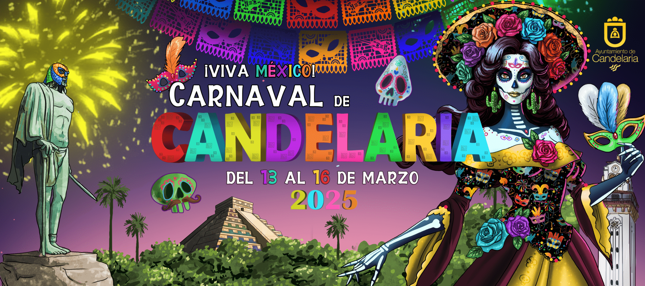 CANDELARIA-CARNAVAL-VIVA MÉXICO 2025 6-3-25