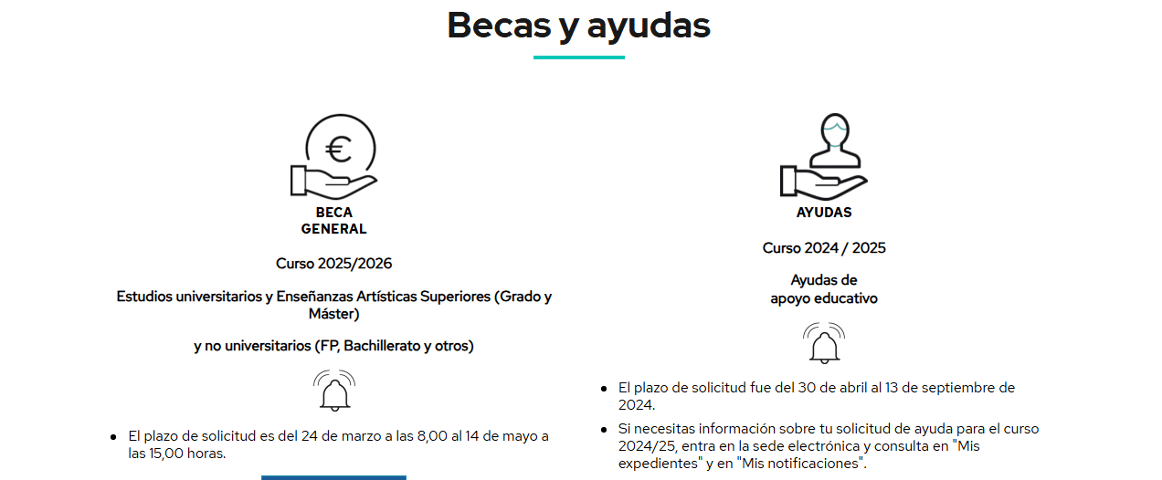 CANDELARIA OFRECE AYUDA PARA LA SOLICITUD DE BECAS GENERALES-CURSO 25-26
