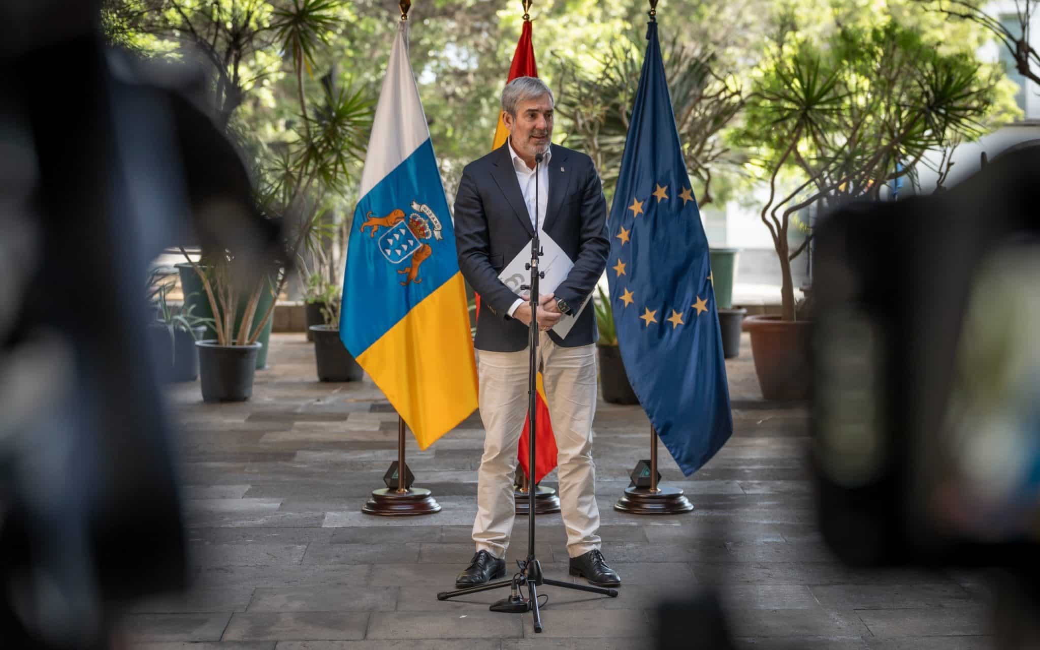 CLAVIJO CON SIDERA UN TRIUNFO DE TODA CANARIAS LA APROBACIÓN DE LA LEY-MENORES MIGRANTES 18-3-25