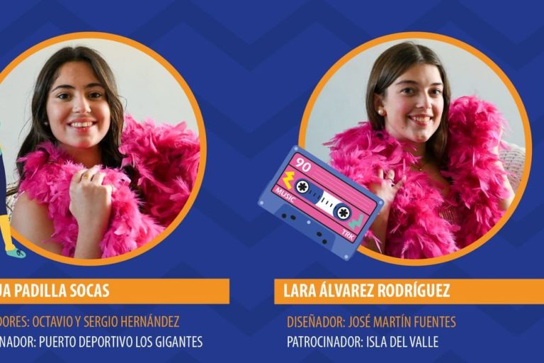 Cartel definitivo candidatas carnaval Los Gigantes 2025