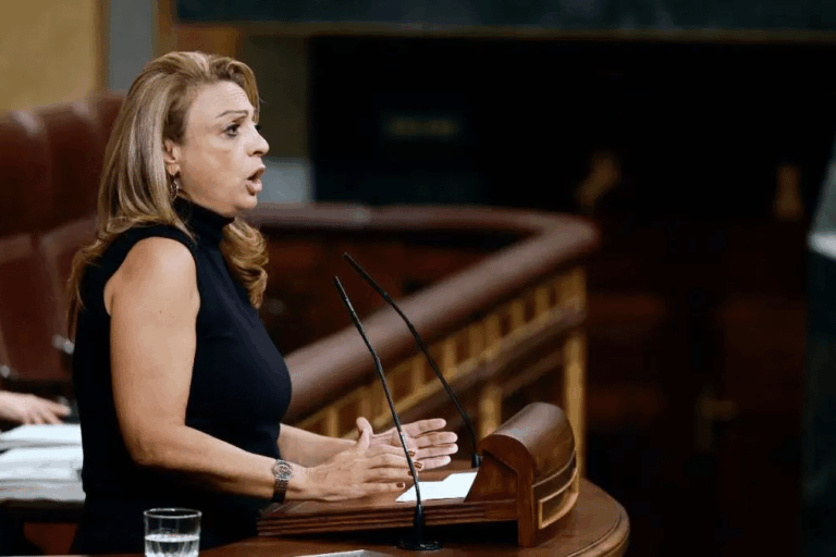 Cristina Valido en pleno 211124 EFE