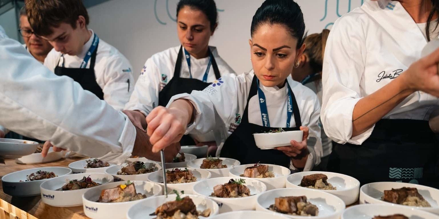 Degustación gastronómica en Madrid-Fusion-2025