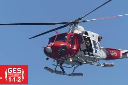 EL GES RESCATA A DOS PERSONAS HERIDAS TRAS UN ACCIDENTE CON PARAPENTE BIPLAZA 7-3-25