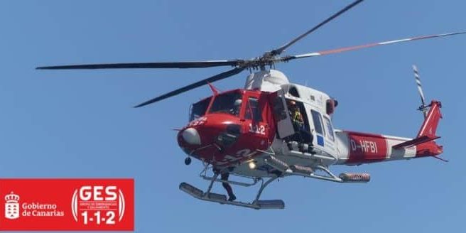EL GES RESCATA A DOS PERSONAS HERIDAS TRAS UN ACCIDENTE CON PARAPENTE BIPLAZA 7-3-25
