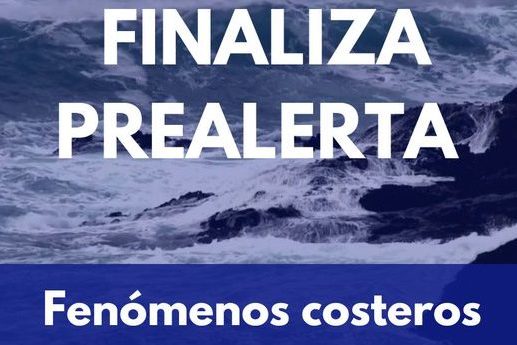FINALIZA PREALERTA EN CANARIAS POR FENÓMENOS COSTEROS 1-3-25