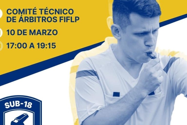 FOTO. Cartel anunciador de la acción Árbitros Sub-18, del proyecto Ganar, en Gran Canaria